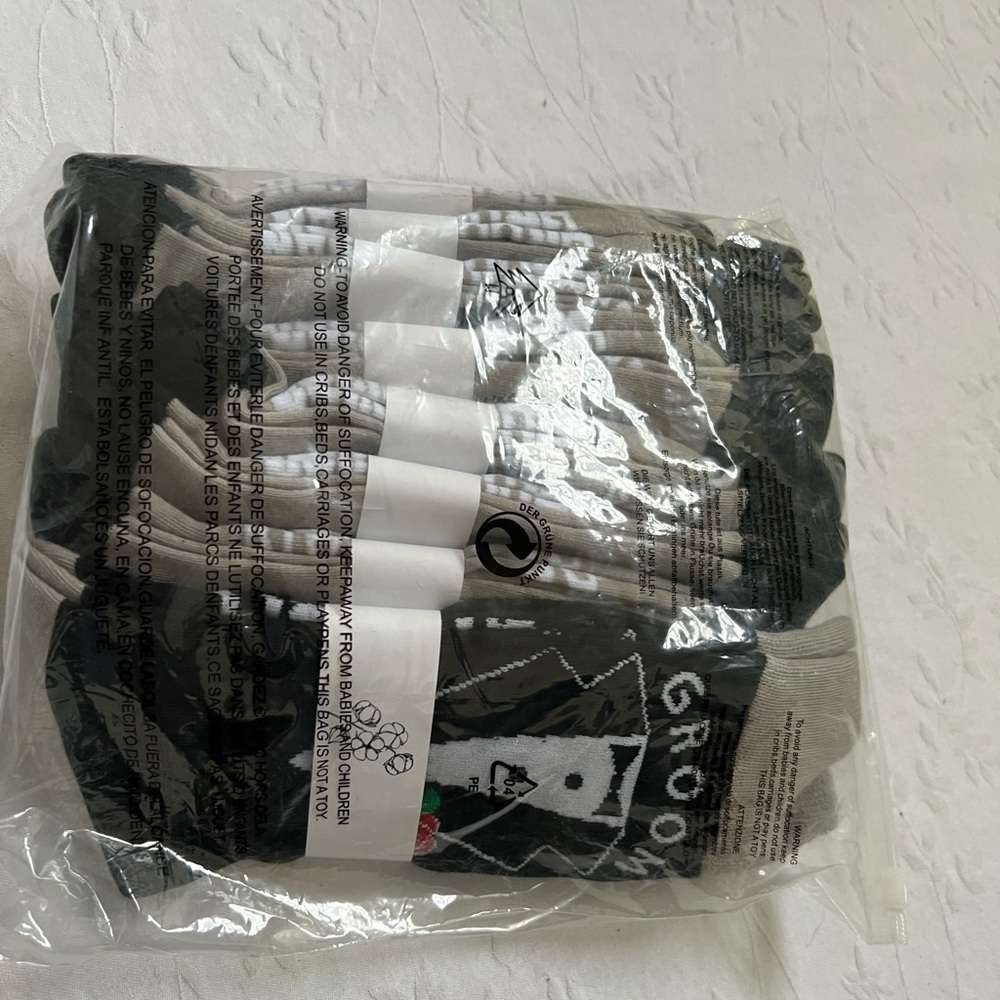 Groom Crew Socks Set
